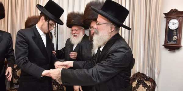 שמחת התנאים לבת רבי יעקב מאיר שפירא. צילום יהודה פרקוביץ (31)