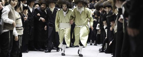 שמחת ניזואי בן רבי אלימלך בידרמן. צילום - א. אייזנבאך (134)