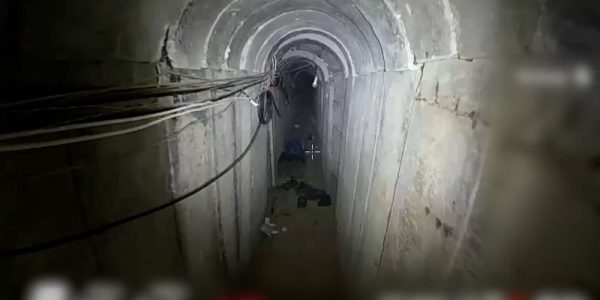 תיעודים ממתחם הפיקוד של חמאס מתחת לבית החולים האירופאי ברצועת עזה. צילום - דו''צ (1)