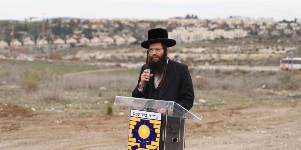 מ"מ ראש עיריית בית שמש שמעון גולדברג. צילום: באדיבות המצלם