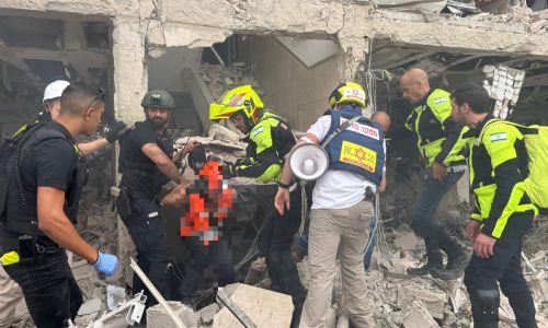 זירת נפילה במרכז הארץ. צילום: כב"ה