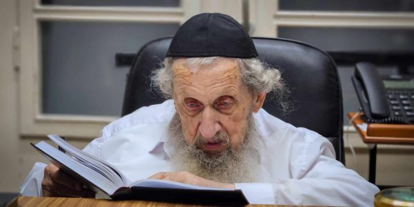 מרן ראש הישיבה הגר"ד לנדו. באדיבות המצלם