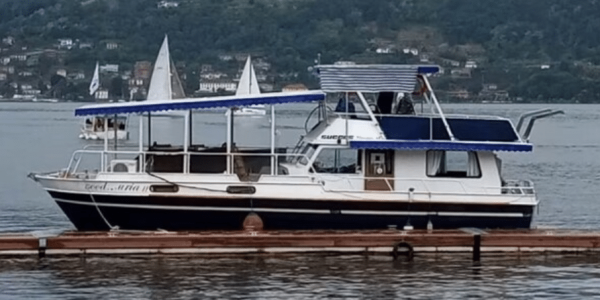 סירת התיירים גודוריה שהתהפכה בתאונת השיט באיטליה