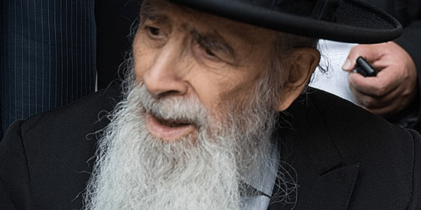 הגאון רבי יהודה עדס (צילום: יונתן זינדל/פלאש 90)