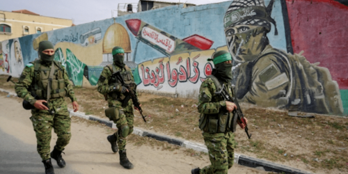 מחבלי חמאס בעזה (צילום: עבד רחים חטיב פלאש 90)