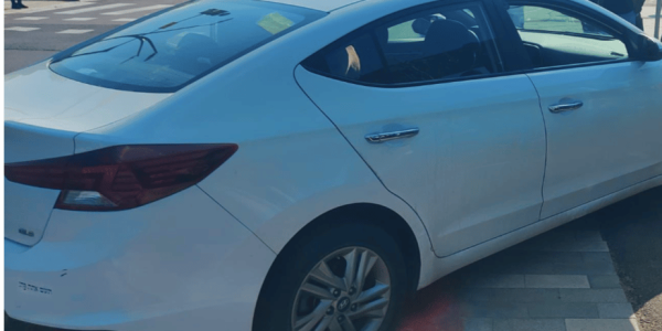 הרכב הפוגע | צילום: עודד וינר